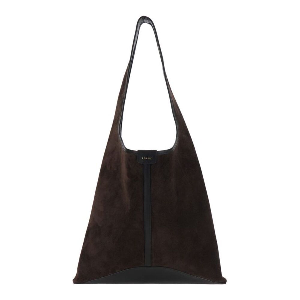 Soeur Women Delice Bag With Brown Suede For Women